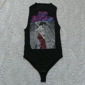 Jimi Hendrix vintage style bodysuit